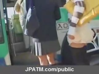 Japanska offentlig smutsiga klämma - asiatiskapojke tonåren exposin .