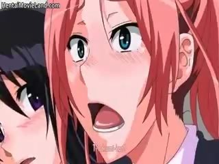 Anime Redhead Chick Gets Fingered Part4